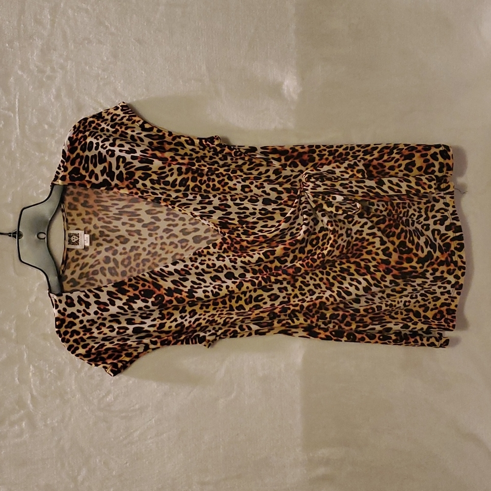 Anne Klein Animal Print Blouse